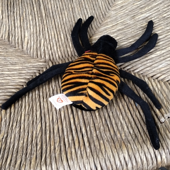 Ty Beanie  Babies Spinner The Spider No Hang Tag - Picture 5 of 12